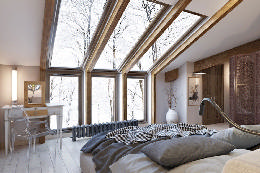 Мансарда в коттеже 60 м2