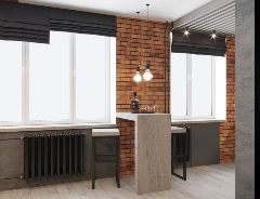 Дизайн проект квартиры ул.Школьная, д.70