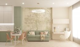 Дизайн-проект квартиры 39м Петровский пр . 