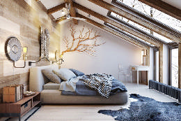 Мансарда в коттеже 60 м2