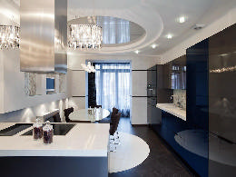 Дизайн интерьера кухни. Современный стиль.