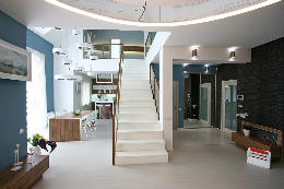 Дизайн интерьера двухуровневой квартиры в стиле Модерн